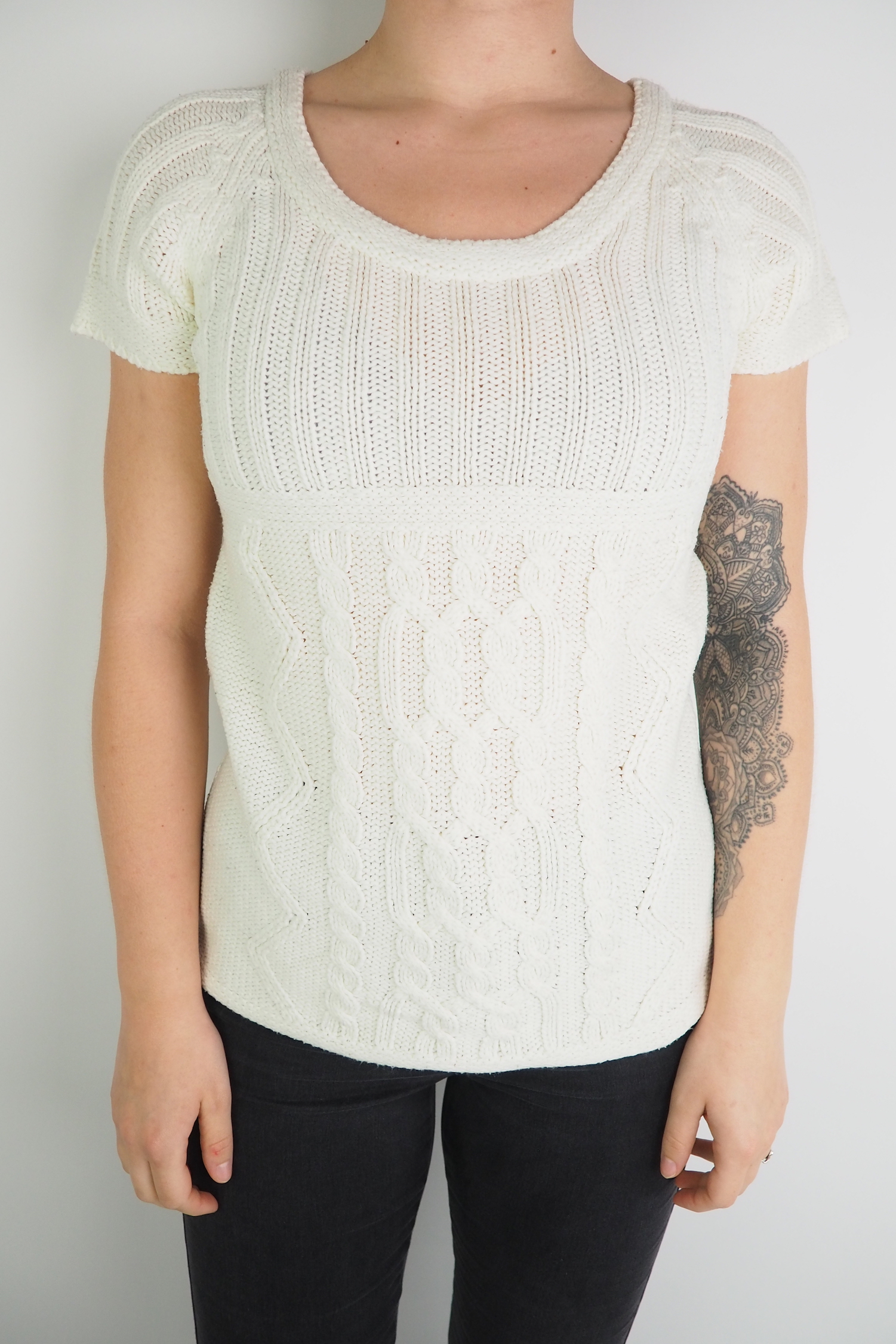 Strick-T-Shirt Gr. S