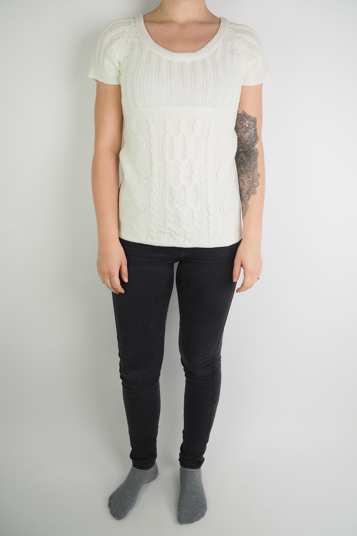 Strick-T-Shirt Gr. S – Bild 2