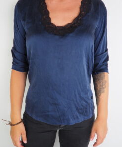 Bluse (95% Seide) Gr. M