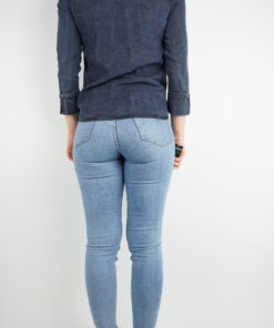 Alternative view of Jeanshemd Gr. XXS