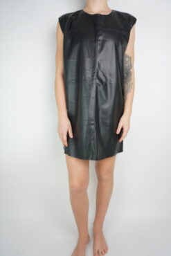 Kleid Gr. ca. L (Lederoptik)