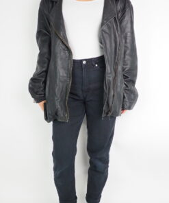 Vintage Lederjacke Gr. XL (Lammleder)