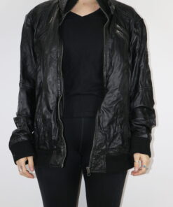 Bruno Banani Lederjacke Gr. 58