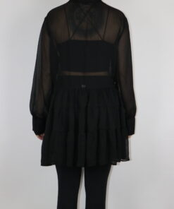 Alternative view of Blusenkleid transparent Gr. L
