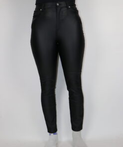 Lederlook Hose Gr. 34