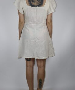 Alternative view of Leinen Kleid Gr. L
