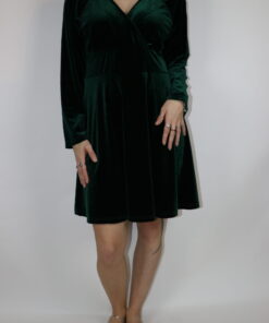 Samtoptik Kleid Gr.2XL