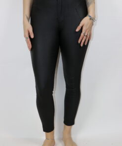 Lederlook Hose Gr. S