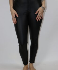 Lederlook Hose Gr. 36