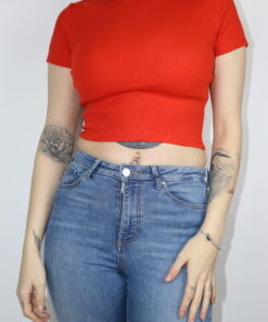 Cropped T-Shirt Gr. S