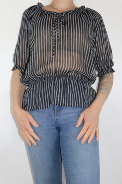 Alternative view of Bluse transparent Gr. ca. M/L