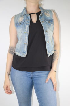 Jeansweste Gr. M