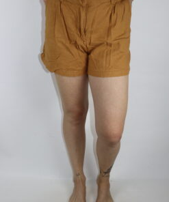 Shorts mit Leinenanteil Gr. 40