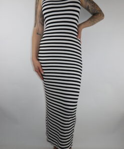 Maxikleid gestreift Gr. S