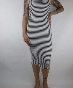 Kleid gestreift Gr. M