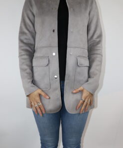 Alternative view of Lederoptik Jacke Gr. S