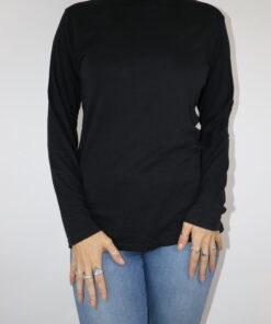Langarmshirt mit Rollkragen Gr. XL