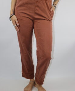 Stoffhose mit Leinenanteil Gr. M